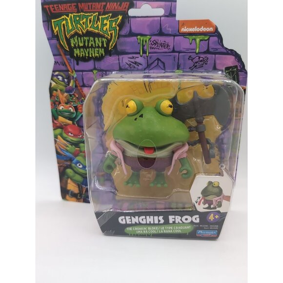 TMNT Ninja Turtles Mutant Mayhem Genghis Frog Playmates (2024) - Picture 1 of 2